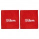 Muñequeras Wilson Classic rojas