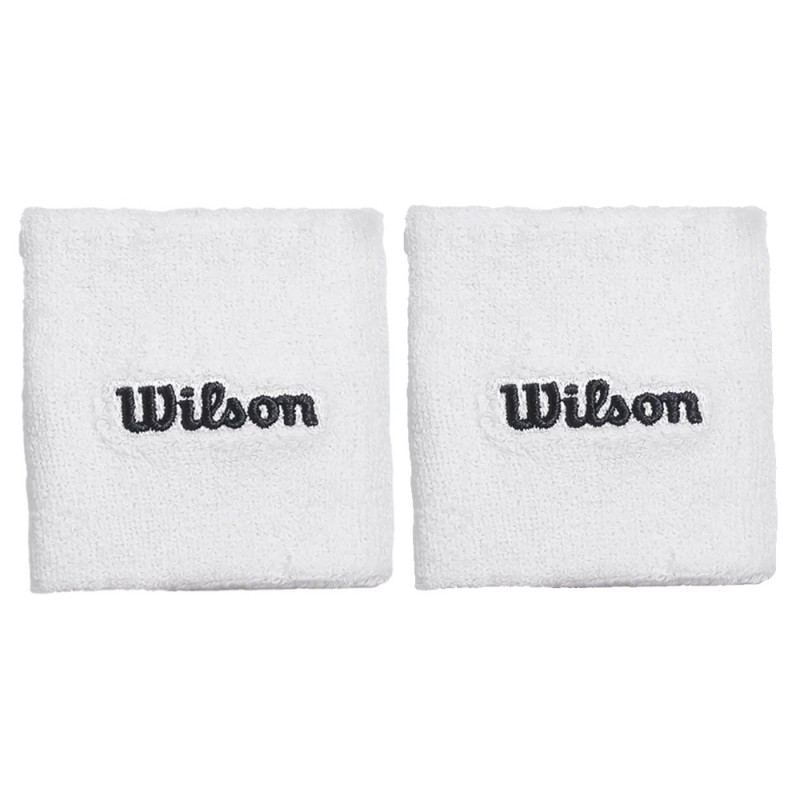 Muñequeras Wilson Classic blancas