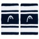 Muñequeras Head Striped 5 azules blancas