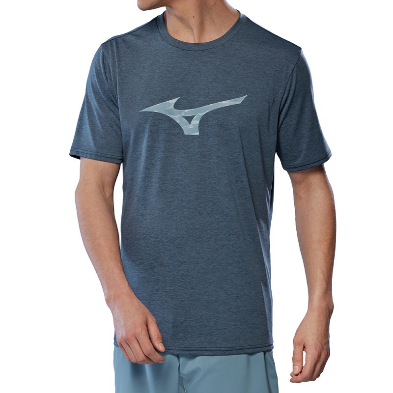 Camiseta Mizuno Core RB Tee azul indigo Camiseta Mizuno Core RB Tee azul indigo