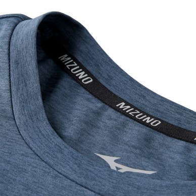 Camiseta Mizuno Core RB Tee azul indigo