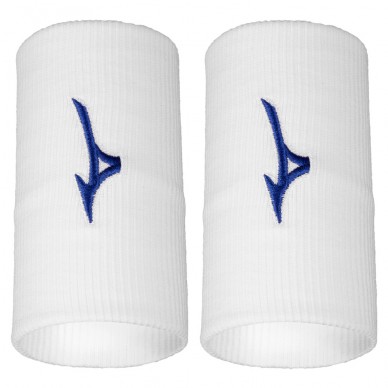 Muñequeras Mizuno Long blancas