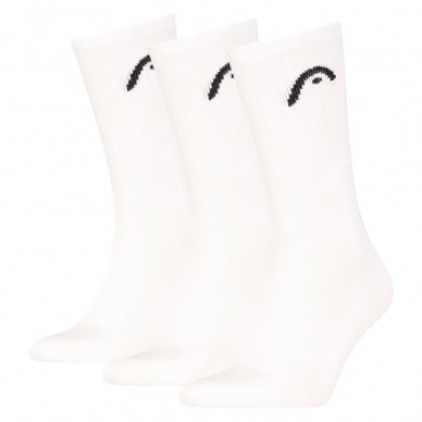 Calcetines Head Tennis 3P Club blancos