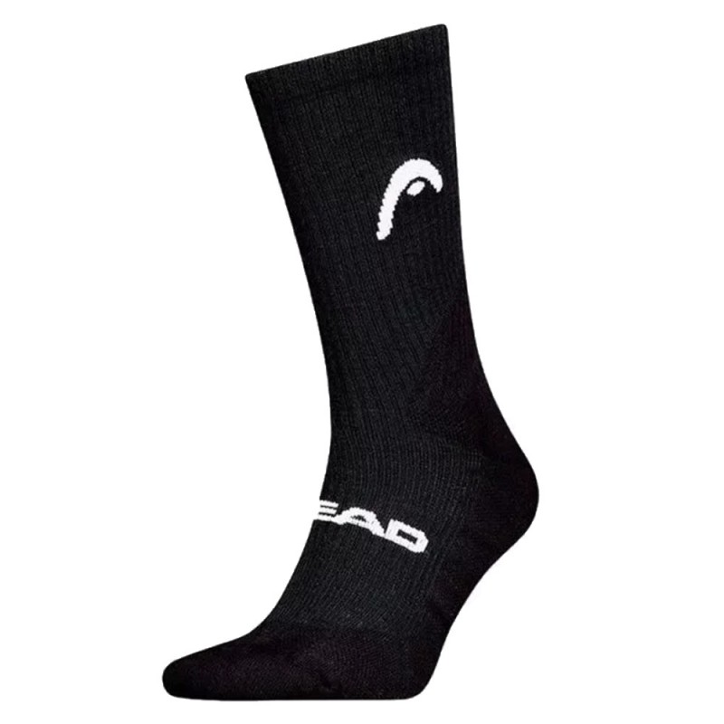 Calcetines Head Tennis 1P Crew negros
