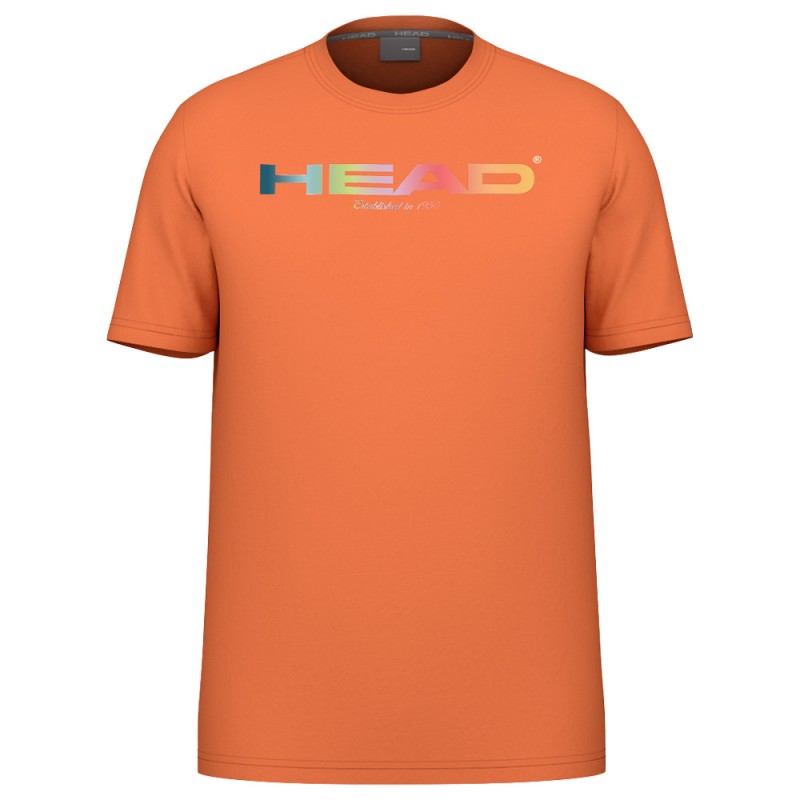 Camiseta Head Rainbow naranja