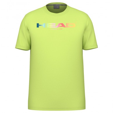 Camiseta Head Rainbow verde lima
