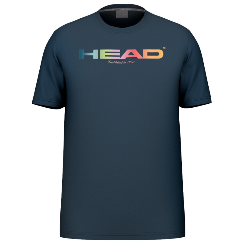 Camiseta Head Rainbow azul oscuro Camiseta Head Rainbow azul oscuro