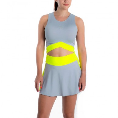 Camiseta BB Bora gris amarilla