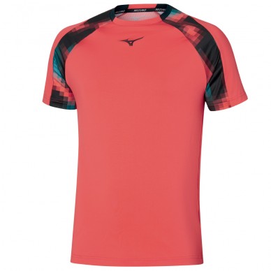 Camiseta Mizuno Tennis Shadow Tee roja