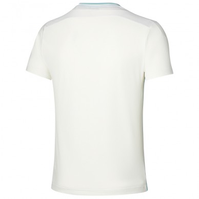 Camiseta Mizuno Tennis Shadow Graphic Tee verde blanca