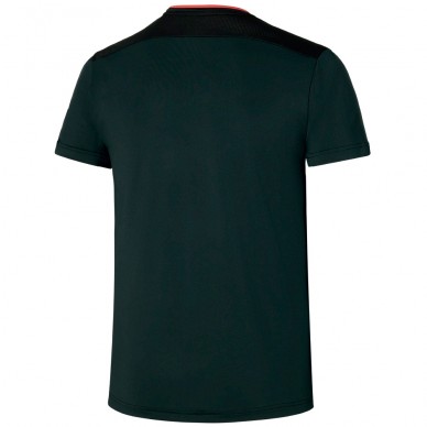 Camiseta Mizuno Tennis Shadow Graphic Tee negra roja