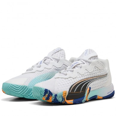 Zapatillas Puma Nova Elite white vivid blue 2025