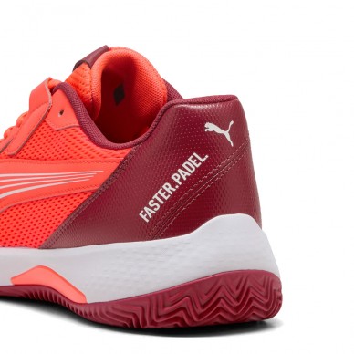 Zapatillas Puma Nova Court red dark crimson 2025