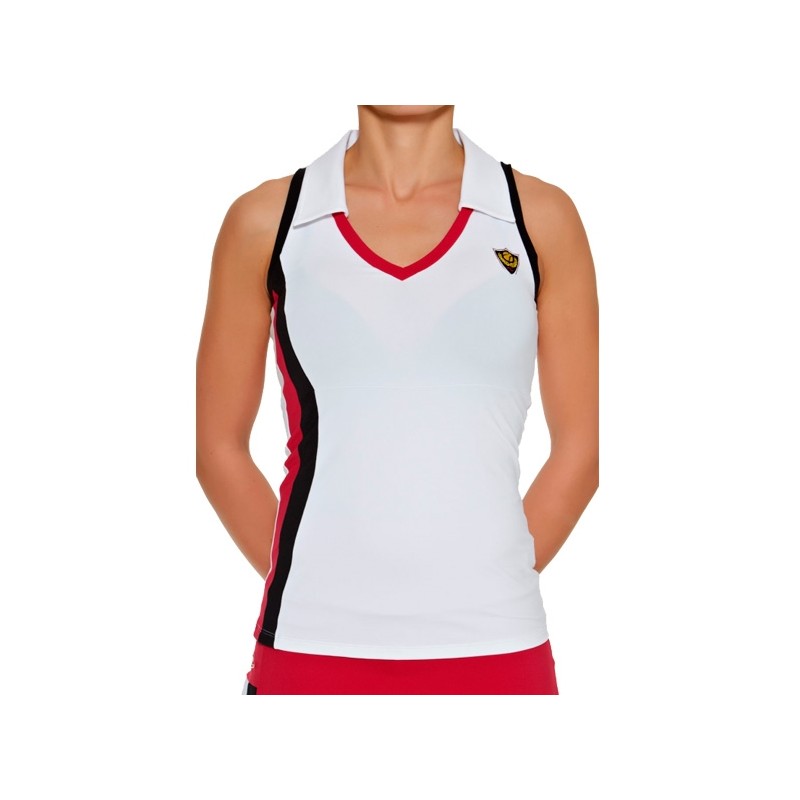 Camiseta naffta CA537 Blanca y roja 2015