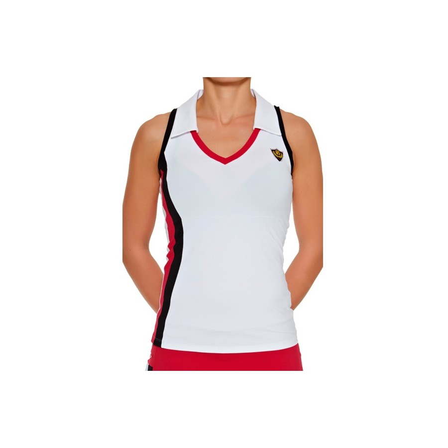Camiseta naffta CA537 Blanca y roja 2015
