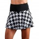 Falda Endless Lux II houndstooth negra