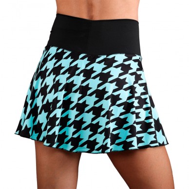 Falda Endless Lux II houndstooth azul