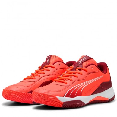 Zapatillas Puma Nova Smash red dark crimson 2025