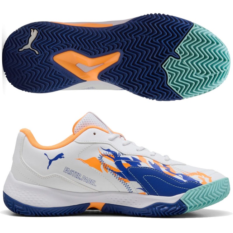 Zapatillas Puma Nova Smash white vivid blue 2025 Zapatillas Puma Nova Smash white vivid blue 2025