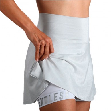 Falda Endless Chill silver