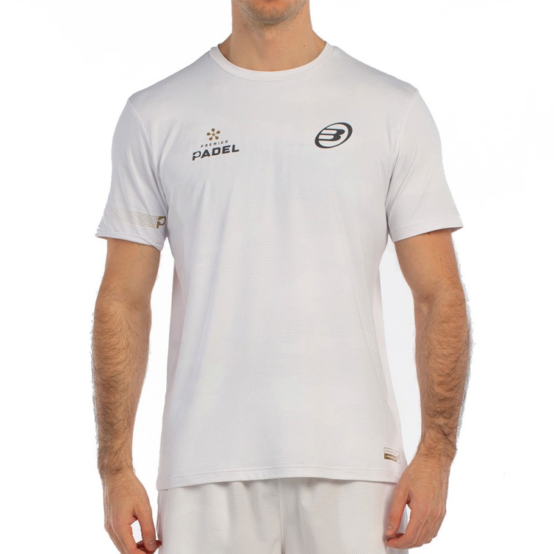 Camiseta Bullpadel Bizme blanca