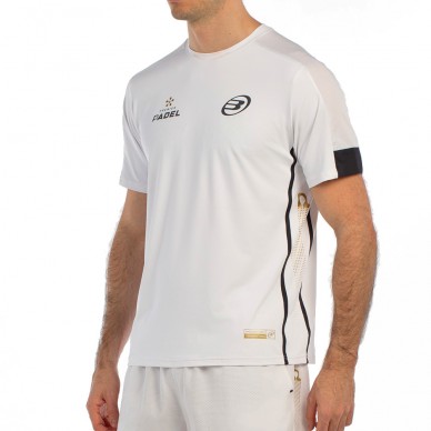 Camiseta Bullpadel Borni blanca