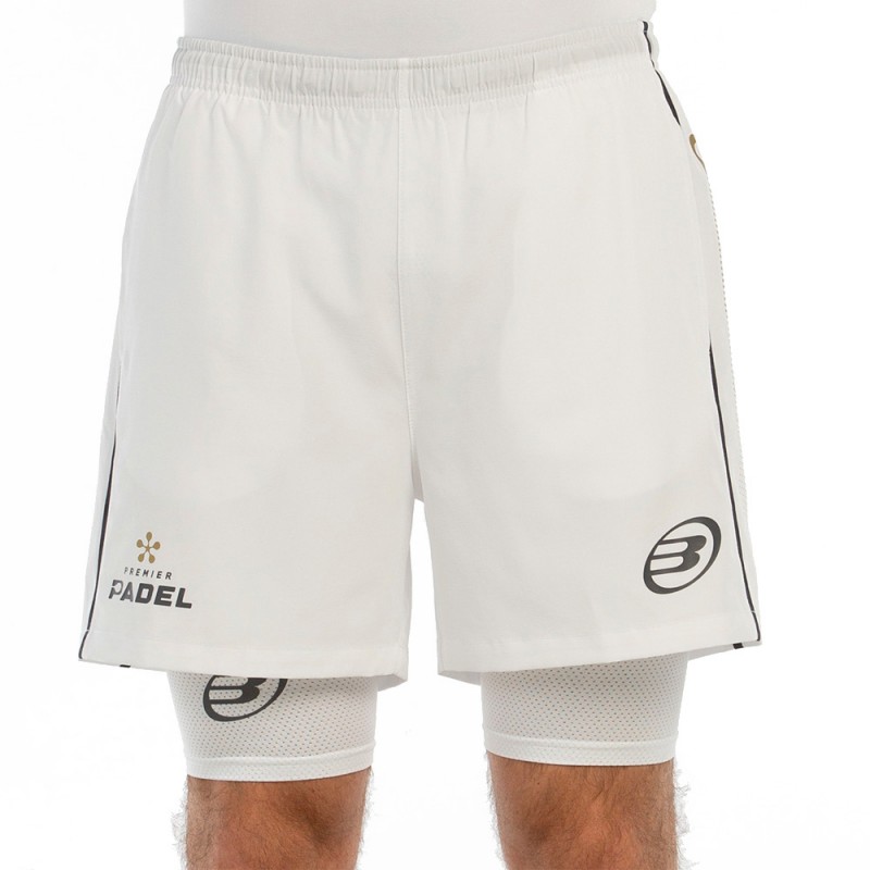 Short Bullpadel Barde blanco Short Bullpadel Barde blanco