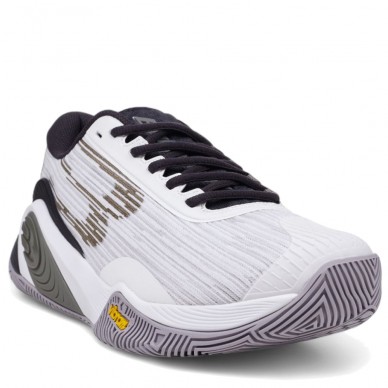 Zapatillas Bullpadel Hack Vibram 25V white 2025