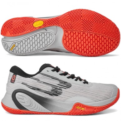 Zapatillas Bullpadel Hack Vibram 25V grey 2025