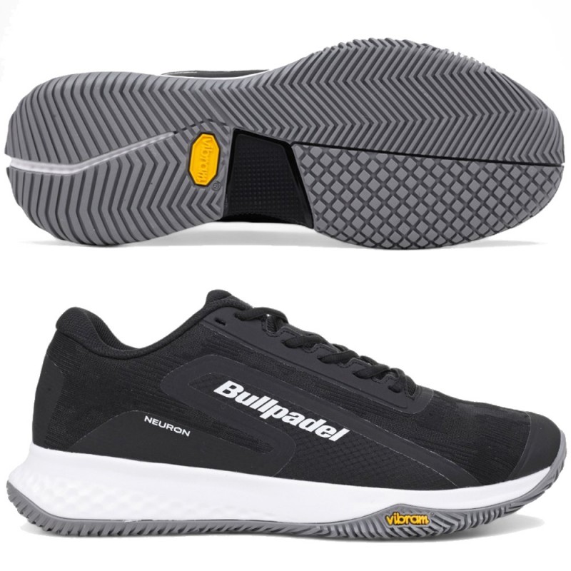 Zapatillas Bullpadel Neuron Vibram 25V black 2025 Zapatillas Bullpadel Neuron Vibram 25V black 2025