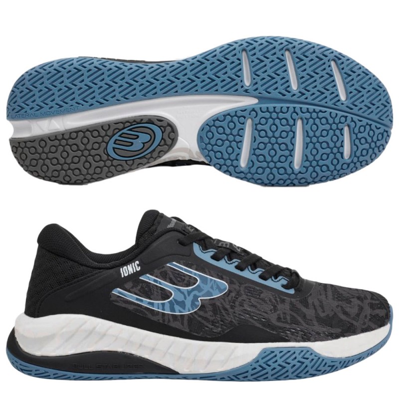 Zapatillas Bullpadel Ionic 25V black 2025