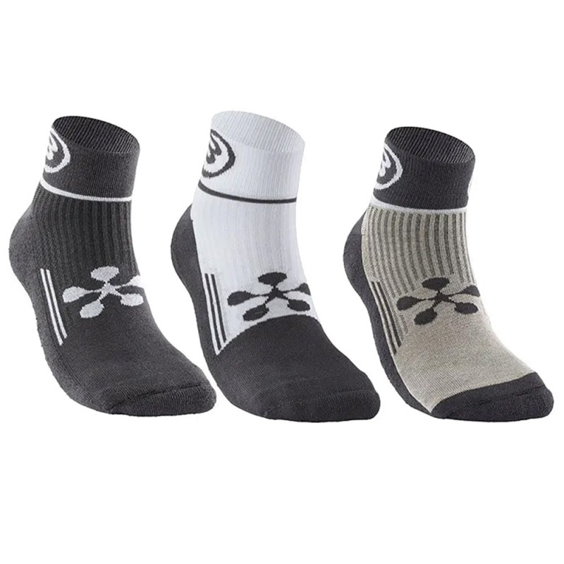 Calcetines Bullpadel BPPMR2501 Premier Pack 3 colores