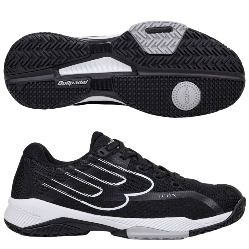 Zapatillas Bullpadel Icon 25V black 2025 Zapatillas Bullpadel Icon 25V black 2025