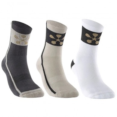 Calcetines Bullpadel BPPMR2503 Premier Pack 3 colores