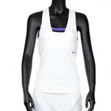 Camiseta naffta Asas CA538 Blanca y morada 2015