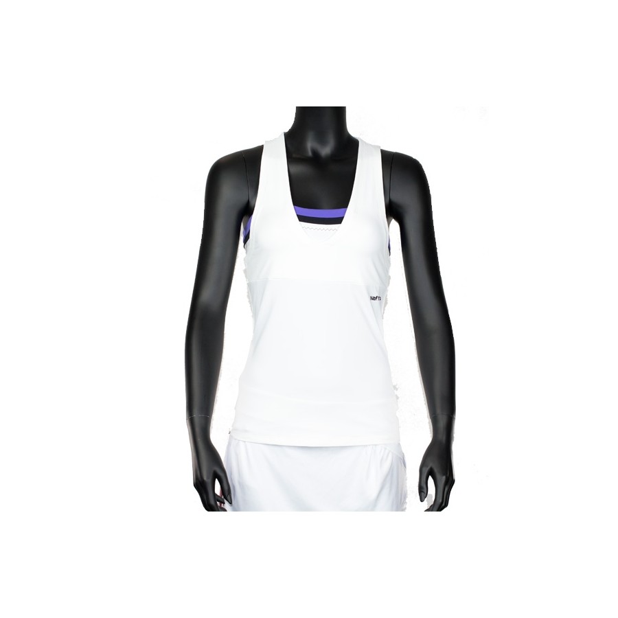 Camiseta naffta Asas CA538 Blanca y morada 2015