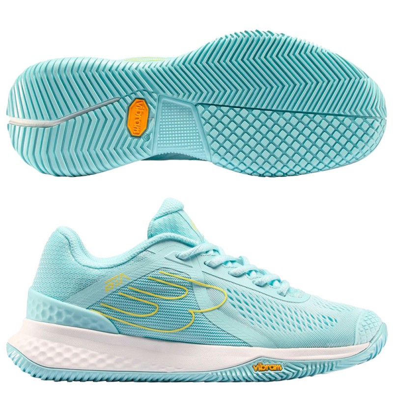 Zapatillas Bullpadel Pearl Vibram 25V green 2025