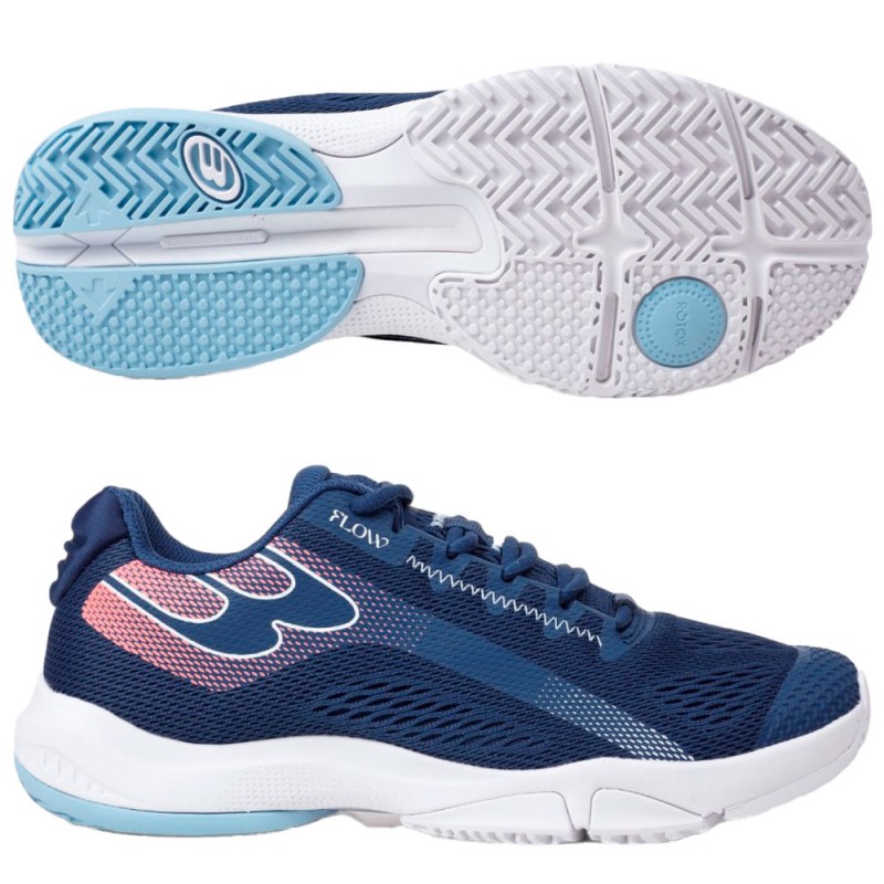 Zapatillas Bullpadel Flow 25V navy blue 2025 Zapatillas Bullpadel Flow 25V navy blue 2025