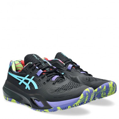 Zapatillas Asics Gel Resolution X Padel L. E. black energy aqua 2025