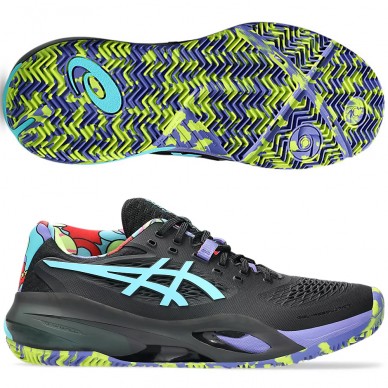 Zapatillas Asics Gel Resolution X Padel L. E. black energy aqua 2025