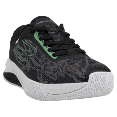 Zapatillas Bullpadel Ionic Woman 25V black green 2025