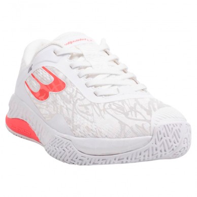 Zapatillas Bullpadel Ionic Woman 25V white pink 2025