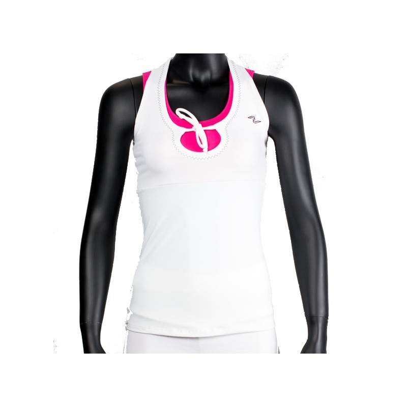 Camisetas Naffta Blanca y fucsia CA533 2015