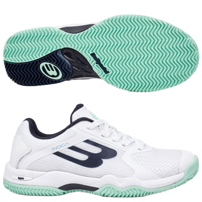 Zapatillas Bullpadel Indiga Woman 25V white 2025 Zapatillas Bullpadel Indiga Woman 25V white 2025
