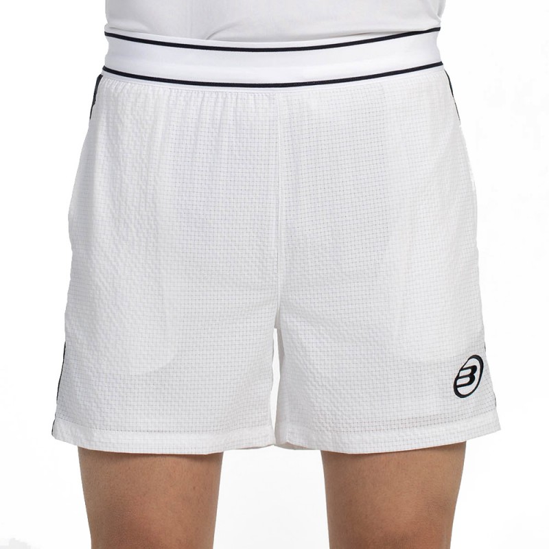 Short Bullpadel Lobios blanco negro Short Bullpadel Lobios blanco negro