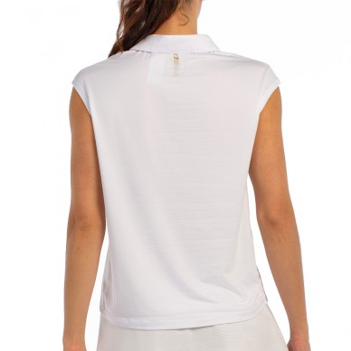 Polo Bullpadel Acido blanco