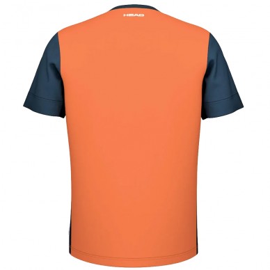 Camiseta Head Slice naranja