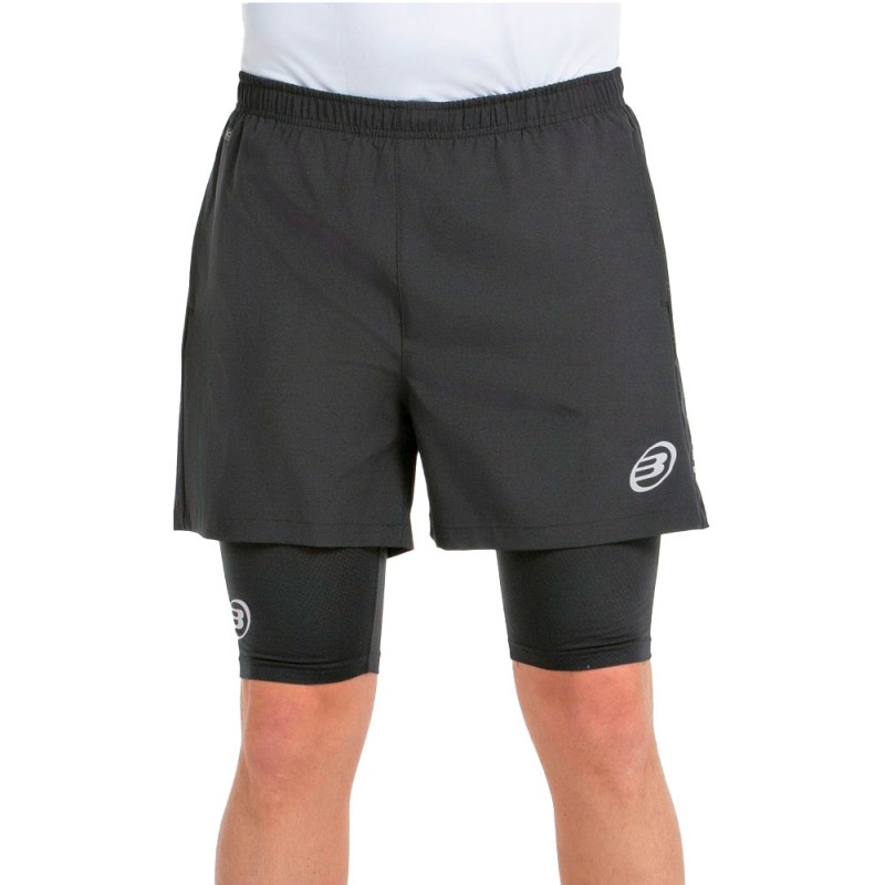Short Bullpadel Meta negro Short Bullpadel Meta negro