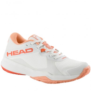 Zapatillas Head Motion Team Padel Woman white coral 2025