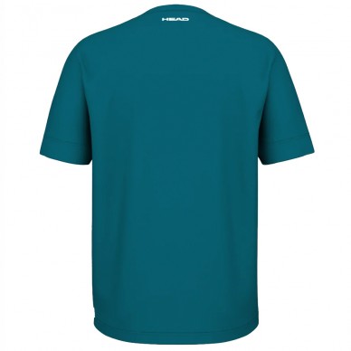 Camiseta Head Slice II azul teal